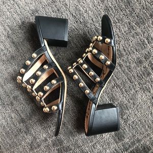 studded heels